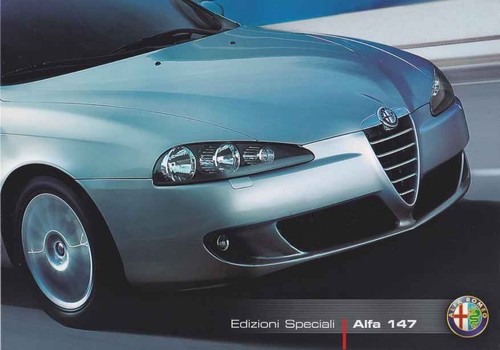 Brochure alfa romeo 147 - alfa,