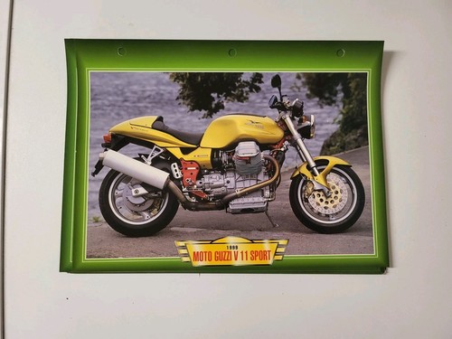 Carte fiche moto passion guzzi - fiche,
