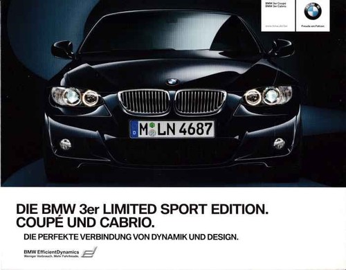 Brochure bmw serie coupé - bmw,